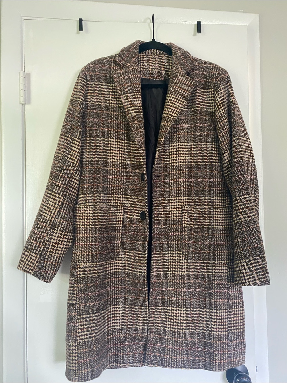 Tweed Trench Coat